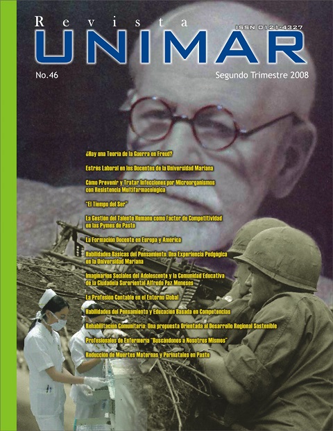 					View Vol. 26 No. 2 (2008): Revista UNIMAR
				