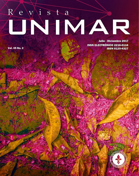 					Ver Vol. 35 Núm. 2 (2017): Revista UNIMAR - Julio - Diciembre
				