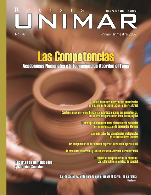 					Ver Vol. 26 Núm. 3 (2008): Revista UNIMAR
				