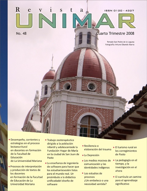 					View Vol. 26 No. 4 (2008): Revista UNIMAR
				