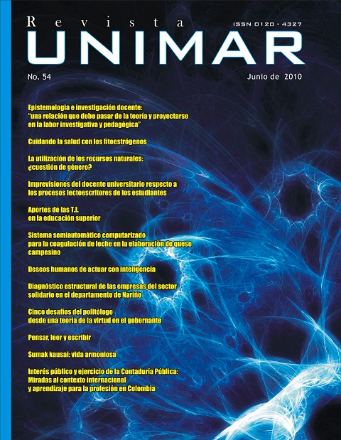 					View Vol. 28 No. 2 (2010): Revista UNIMAR
				