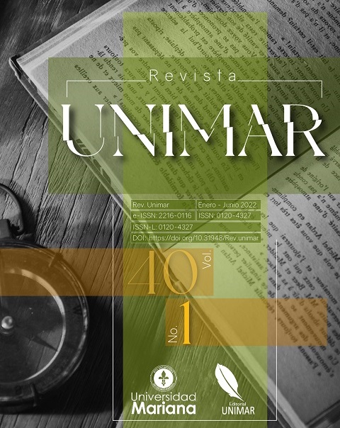 Portada Revista Unimar Vol. 40 Número 1