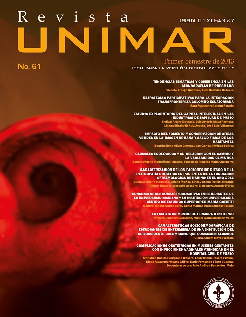					View Vol. 31 No. 1 (2013): Revista UNIMAR - January - June 
				