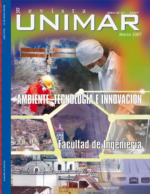 					Ver Vol. 25 Núm. 1 (2007): Revista UNIMAR
				