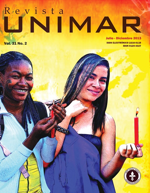 					Ver Vol. 31 Núm. 2 (2013): Revista UNIMAR - Julio - Diciembre
				