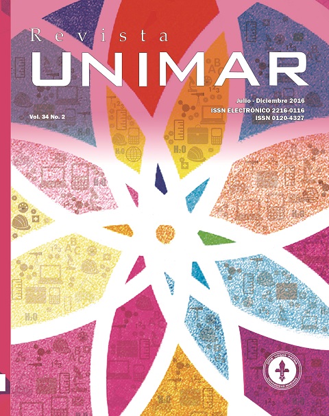 					Ver Vol. 34 Núm. 2 (2016): Revista UNIMAR - Julio - Diciembre
				