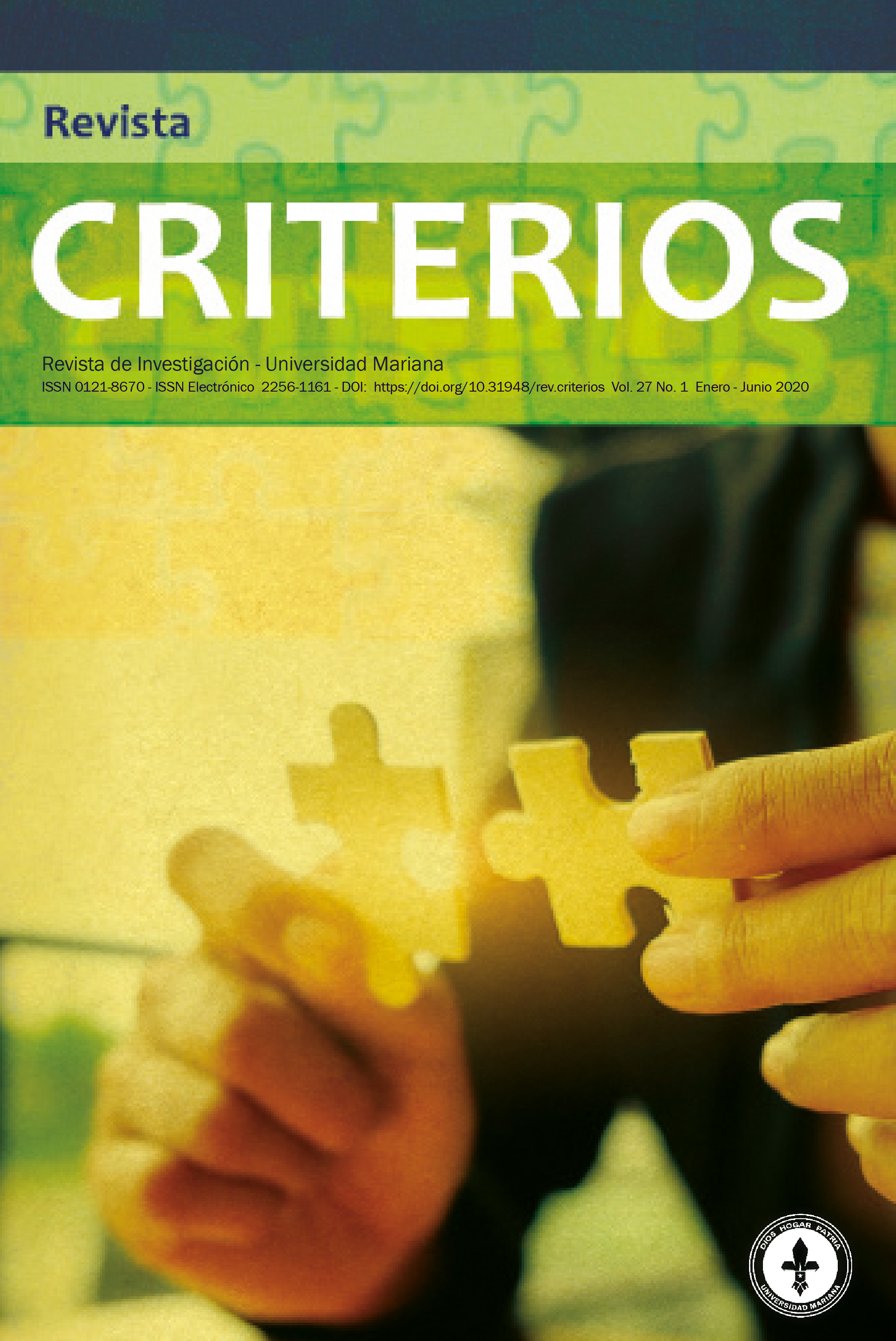 					Ver Vol. 27 Núm. 1 (2020): Revista Criterios - Enero - Junio
				