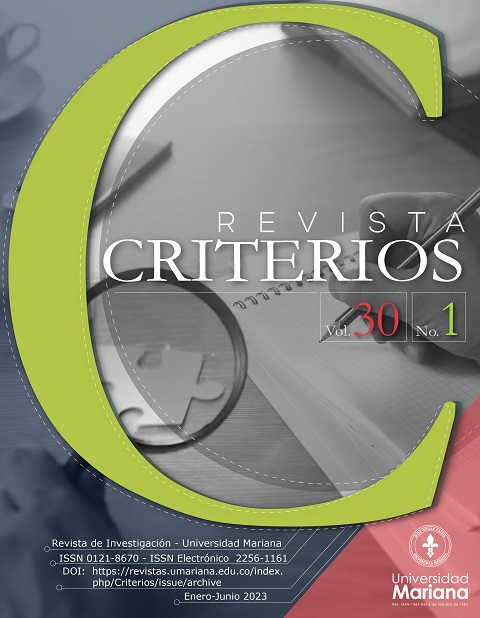 					Ver Vol. 30 Núm. 1 (2023): Revista Criterios
				