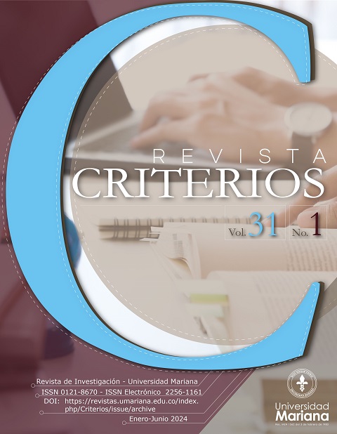 					Visualizar v. 31 n. 1 (2024): Revista Criterios - Janeiro - junho 
				