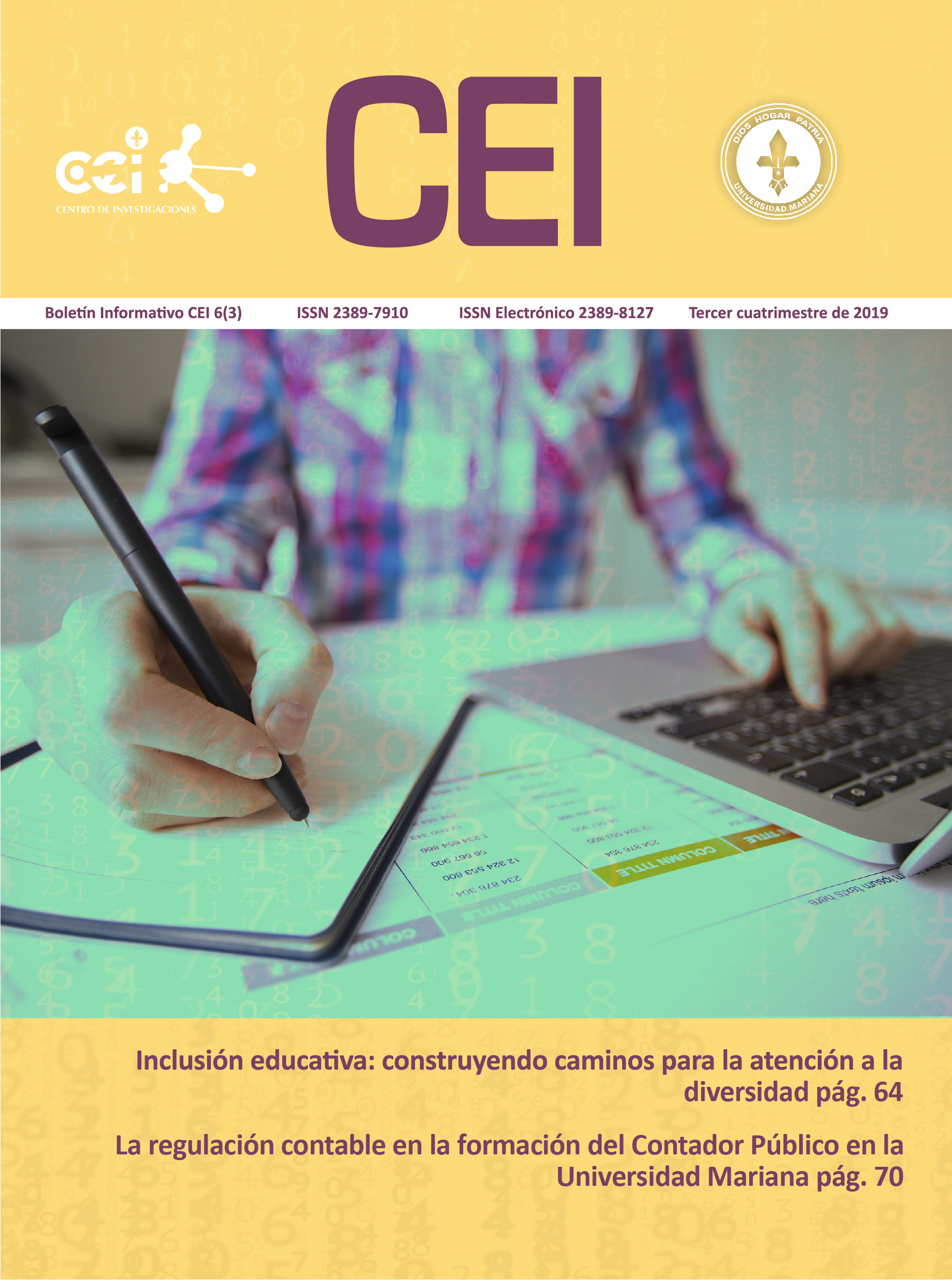 					Ver Vol. 6 Núm. 3 (2019): Boletín Informativo CEI
				