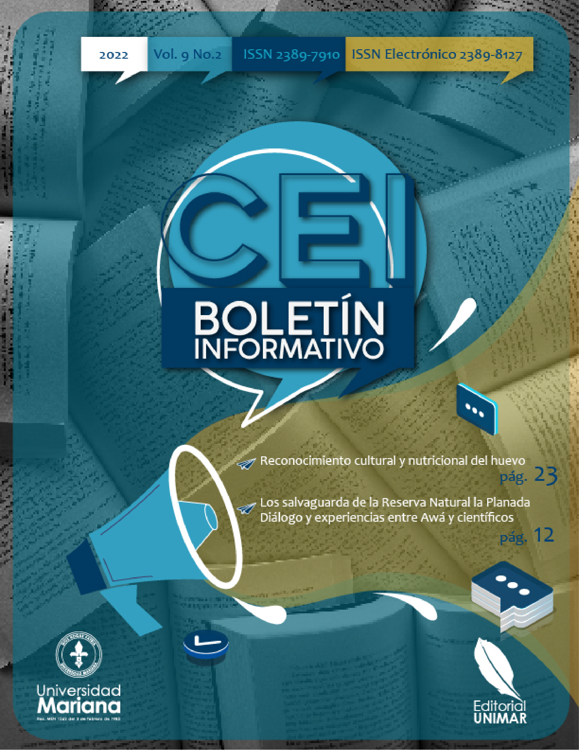 					Ver Vol. 9 Núm. 2 (2022): Boletí­n Informativo CEI
				