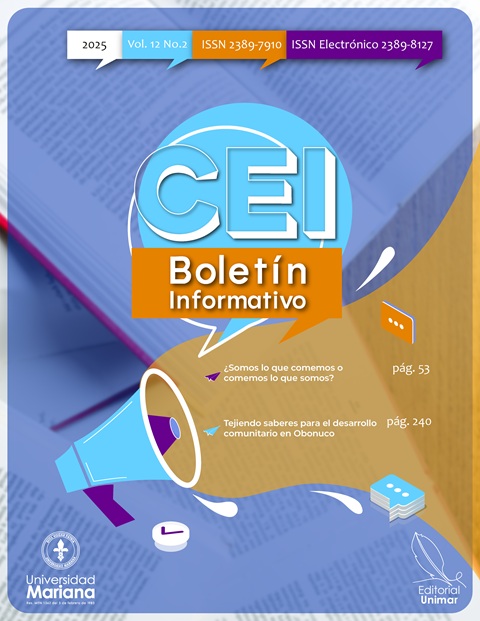 					Ver Vol. 12 Núm. 2 (2025): Boletí­n Informativo CEI
				